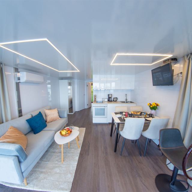 offener Wohn- & Essbereich